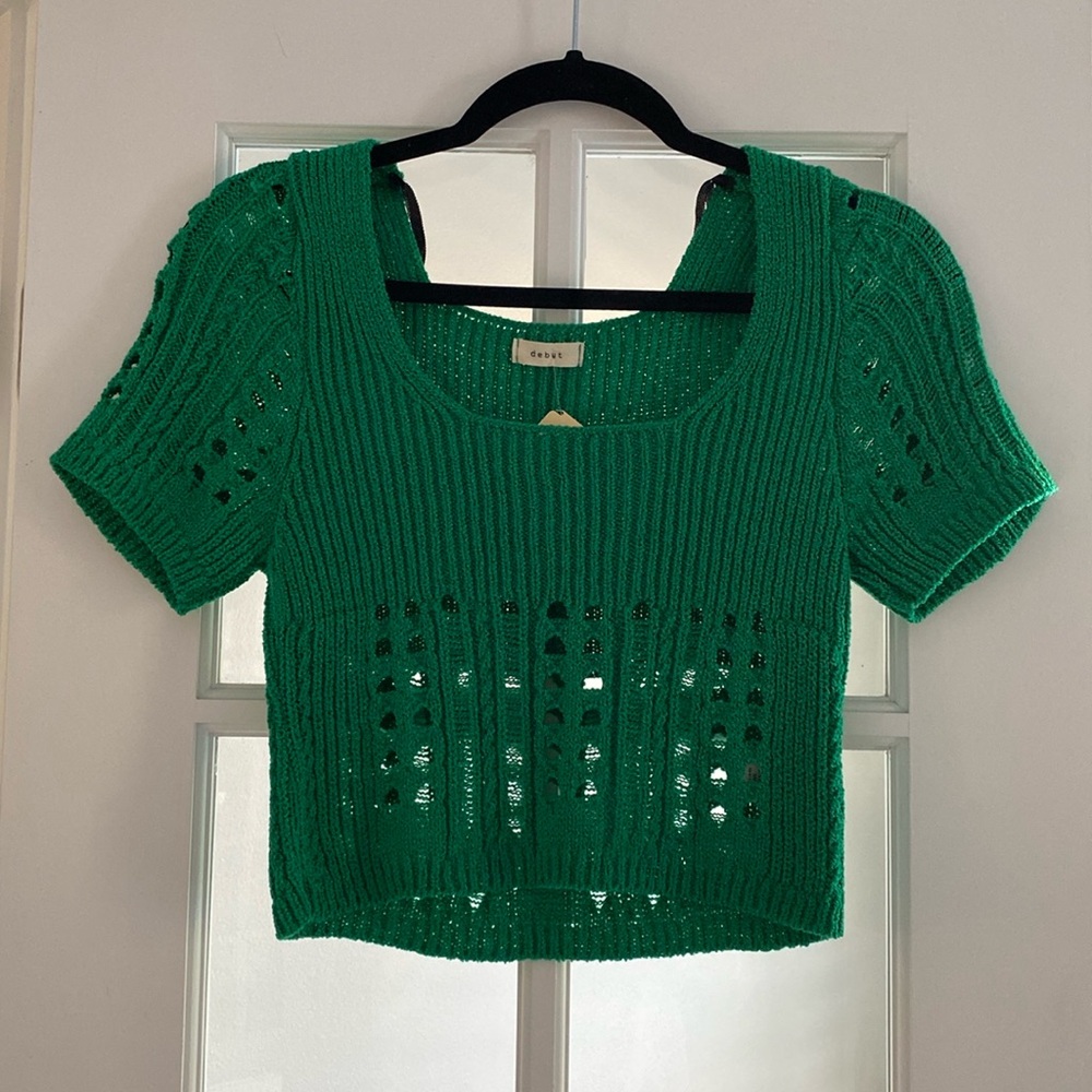 Debut Green Women’s Sweater Top